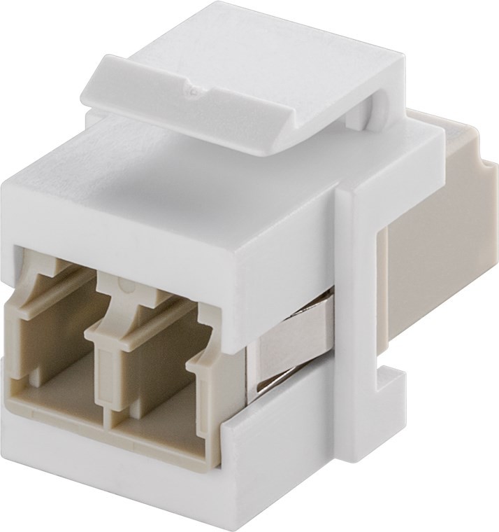 Goobay Keystone Modul Lichtwellenleiter - 17,2 mm Breite, 2x LC-Duplex Buchse Goobay Keystone Modul Lichtwellenleiter - 17,2 mm Breite, 2x LC-Duplex Buchse von Goobay