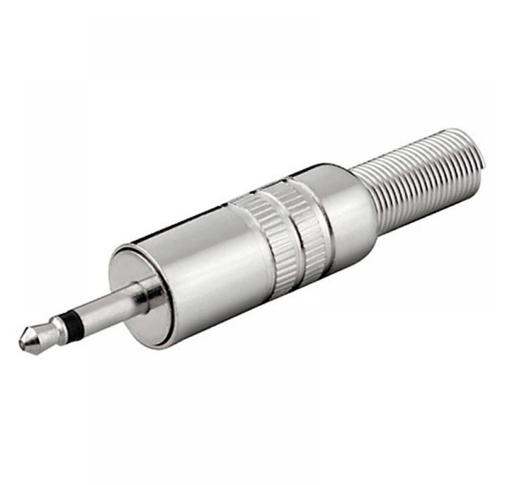 Goobay Klinkenstecker, 3,5mm, Mono / 2 polig, Metallausführung mit Audio- & Video-Adapter Goobay Klinkenstecker, 3,5mm, Mono / 2 polig, Metallausführung mit Audio- & Video-Adapter von Goobay