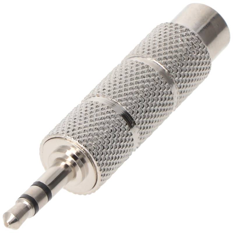 Goobay Kopfhörer-Adapter, AUX-Klinke 3,5 mm zu 6,35 mm - 1x 3,5-mm-Klinkenstecker (3-polig, stereo) > 1x 6,35-mm-Klinkenbuchse (3-polig, stereo) von Goobay