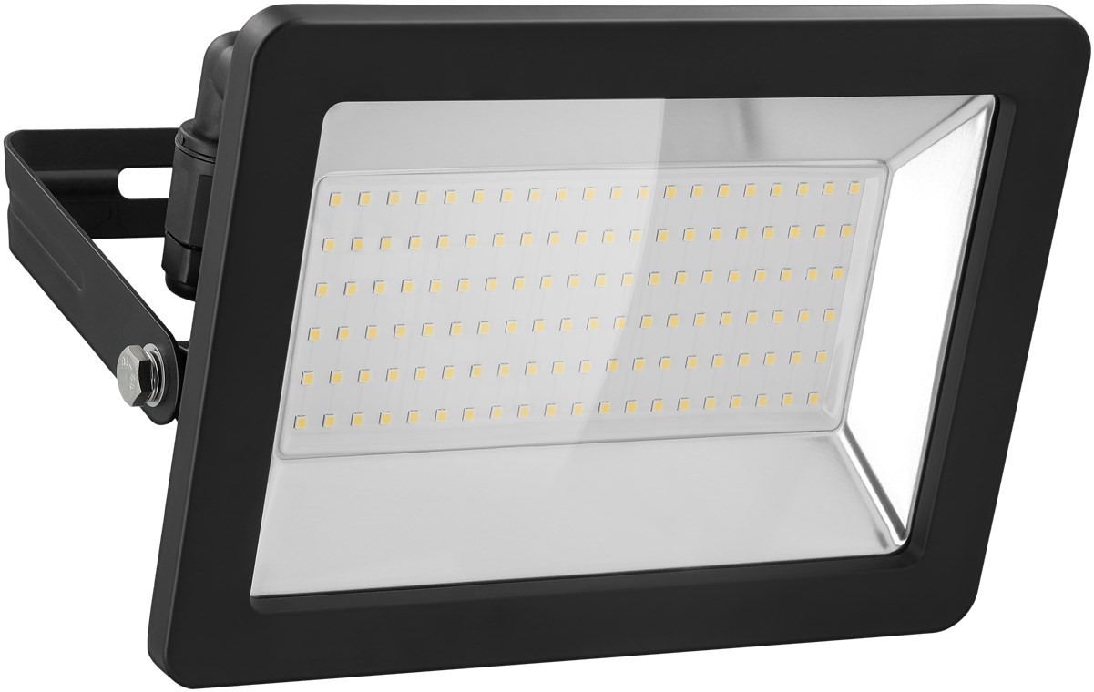 Goobay LED-Außenstrahler, 100 W - mit 8500 lm, neutralweißem Licht (4000 K) und M16-Kabelverschraubung, für den Außeneinsatz geeignet (IP65) von Goobay