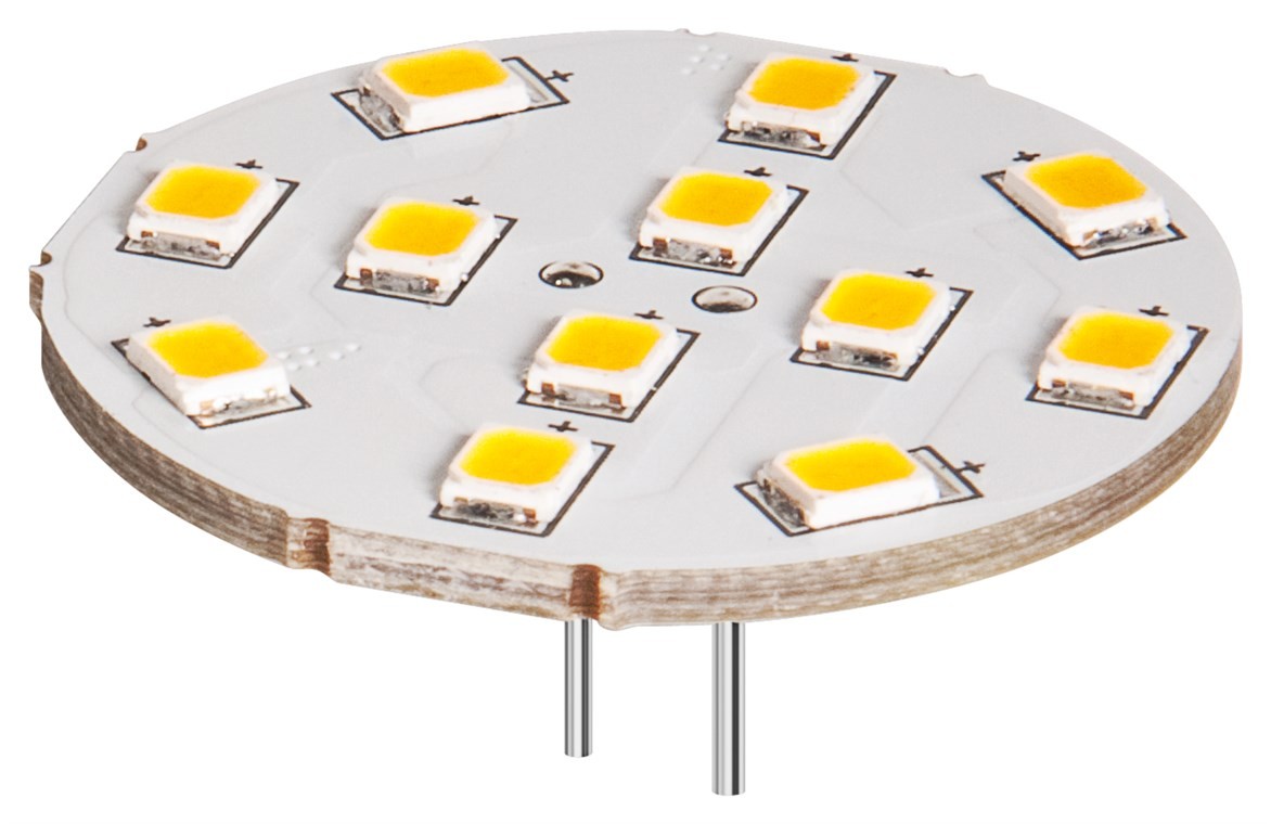 Goobay LED Tellerstrahler, 2 W - Sockel G4, ersetzt , warmweiß, nicht dimmbar Goobay LED Tellerstrahler, 2 W - Sockel G4, ersetzt , warmweiß, nicht dimmbar von Goobay