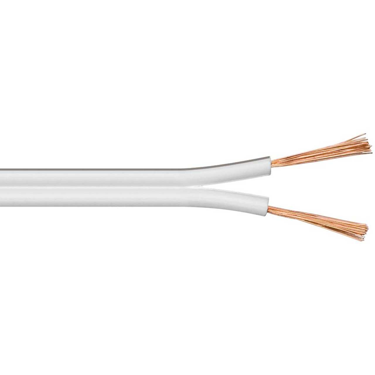 Goobay Lautsprecherkabel 2x 2.5mm OFC Kupfer 50m Weiß Goobay Lautsprecherkabel 2x 2.5mm OFC Kupfer 50m Weiß von Goobay