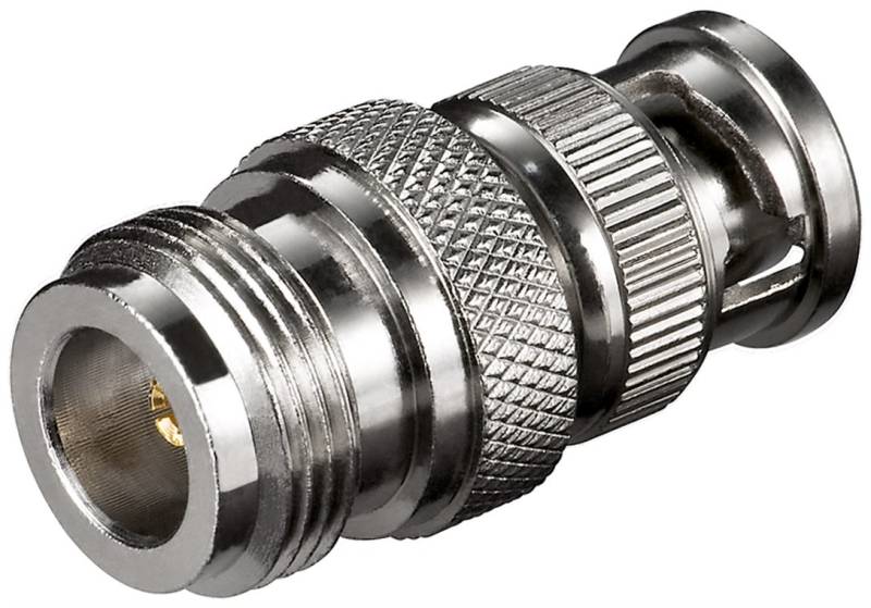 Goobay N-Kupplung > BNC-Stecker - mit vergoldetem Kontakt von Goobay