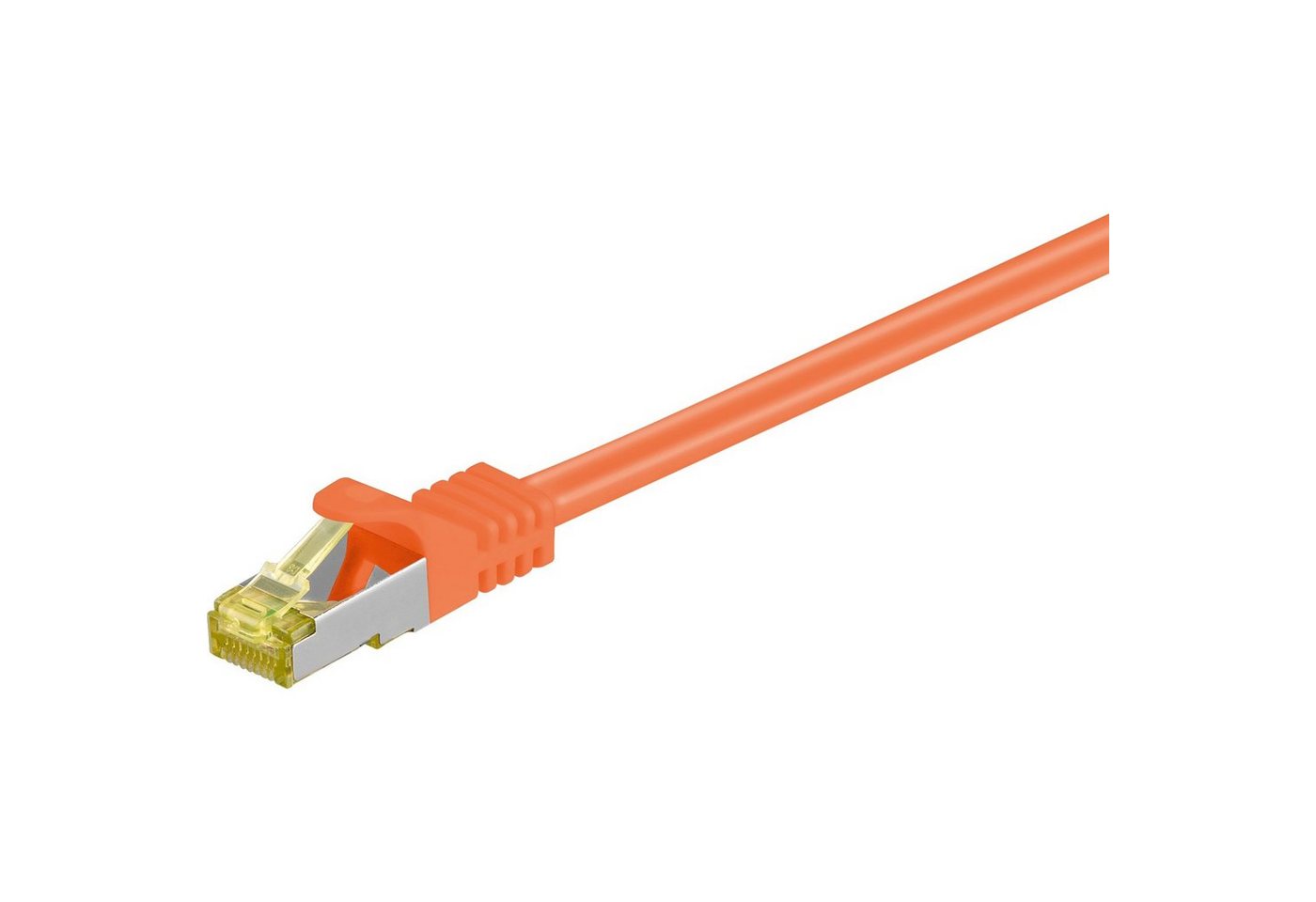 Goobay Patchkabel RJ-45 SFTP, mit Cat 7 Rohkabel LAN-Kabel von Goobay