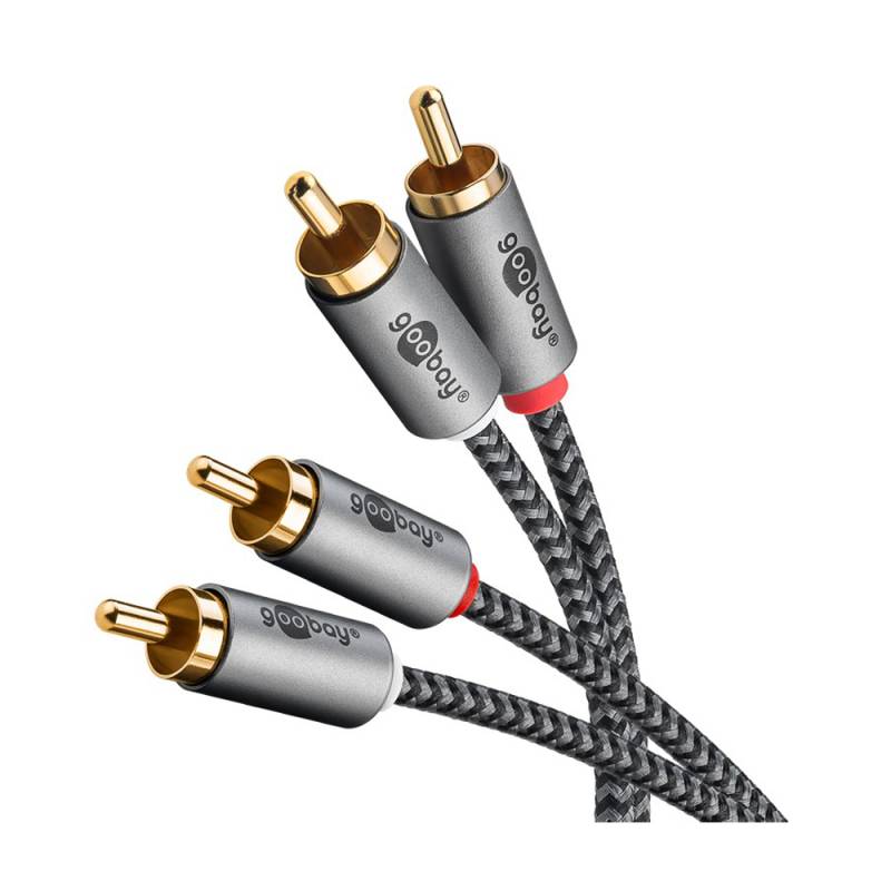 Goobay Plus Stereo-Cinchkabel, 3.0 m von Goobay