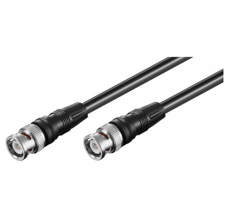 Goobay RG58 Kabel 50 Ohm BNC Stecker  BNC Stecker - Länge: 3,00 m Audio- & Video-Adapter, 300 cm von Goobay