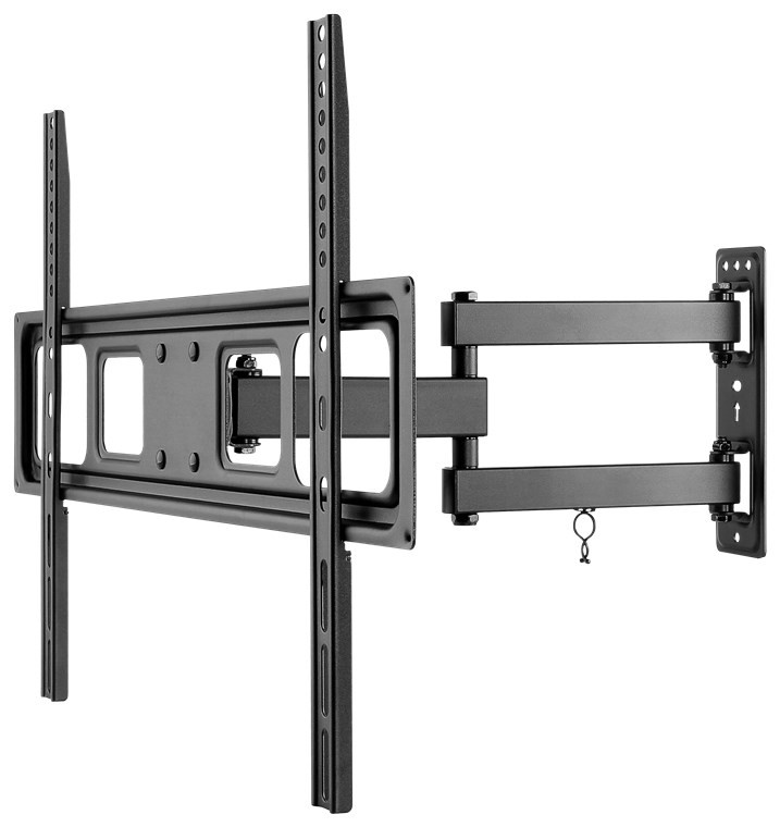 Goobay TV-Wandhalterung Basic FULLMOTION (L) - Halterung für Fernseher von 37 bis 70 Zoll (94-178 cm), vollbeweglich (schwenkbar und neigbar) bis 35 kg von Goobay