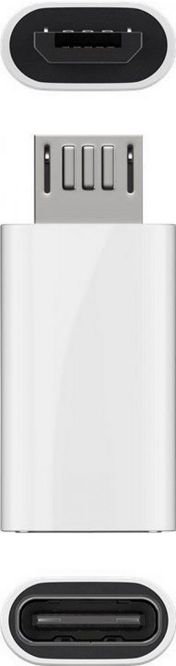 Goobay USB 2.0 Adapter, USB-C Buchse  micro USB Stecker (Typ B) - Farbe: USB-Kabel von Goobay