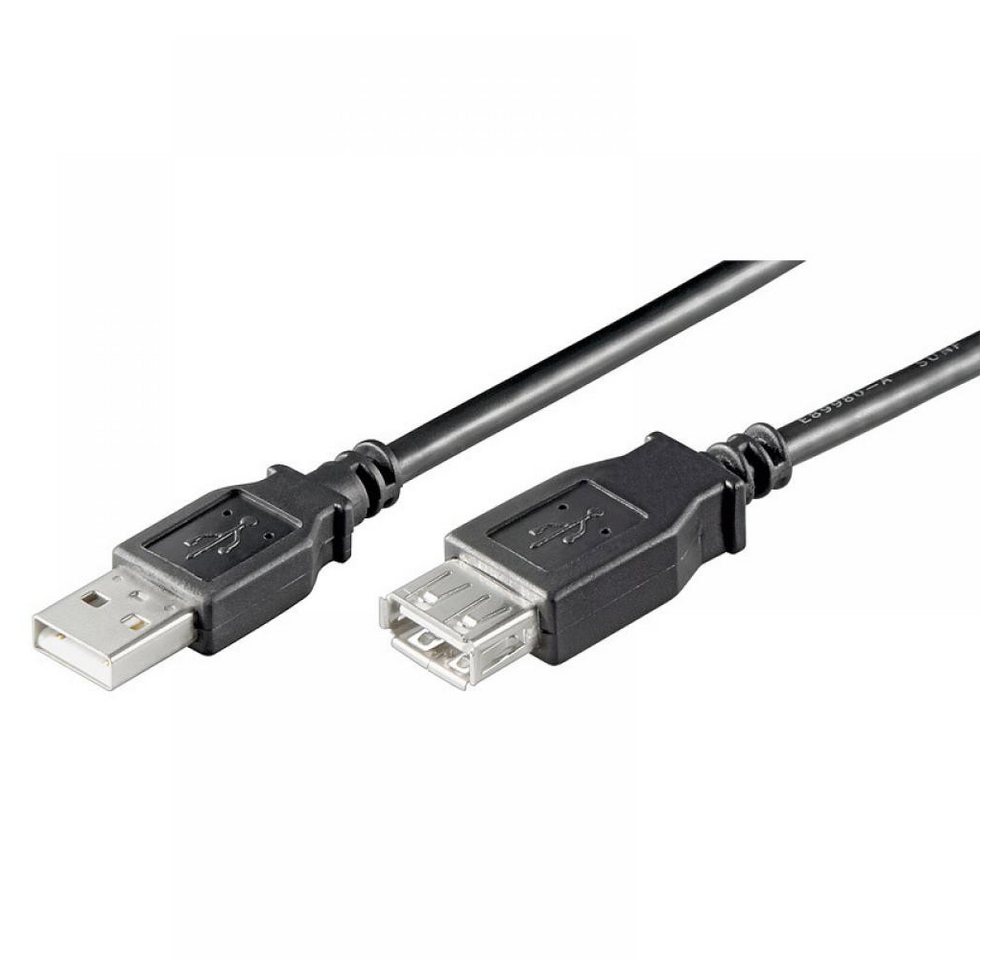 Goobay USB 2.0 Hi-Speed Verlängerungskabel A Stecker A Buchse schwarz - USB-Kabel, (300 cm) Goobay USB 2.0 Hi-Speed Verlängerungskabel A Stecker A Buchse schwarz - USB-Kabel, (300 cm) von Goobay