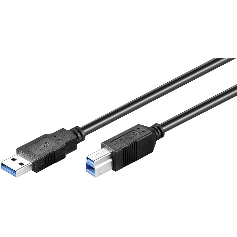 Goobay USB 3.0 SuperSpeed Kabel 5m, USB 3.0-Stecker (Typ A) > USB 3.0-Stecker (Typ B) von Goobay