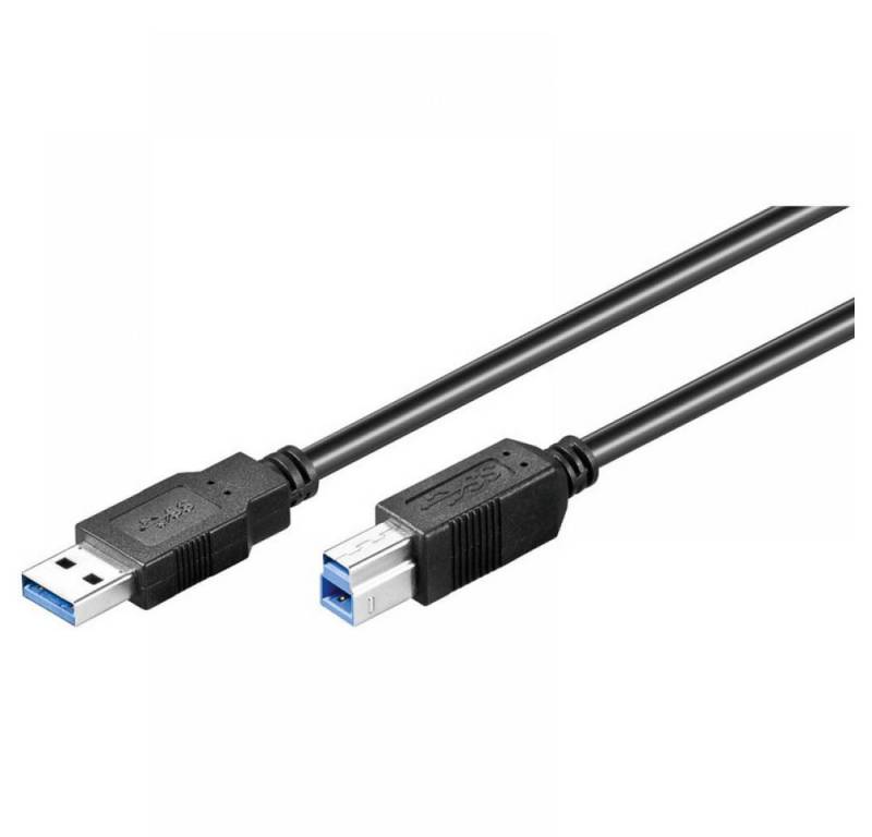 Goobay USB 3.0 SuperSpeed Kabel A Stecker > B Stecker - Länge: 1,80 m USB-Adapter, 180 cm von Goobay