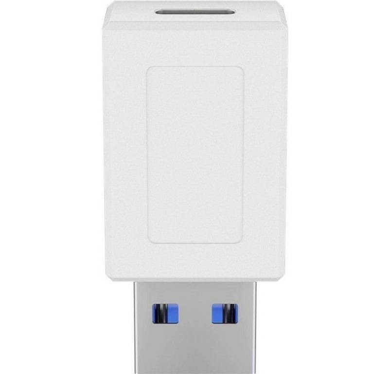 Goobay USB-C 3.0 Adapter, C Buchse - A Stecker, weiß USB-Kabel von Goobay