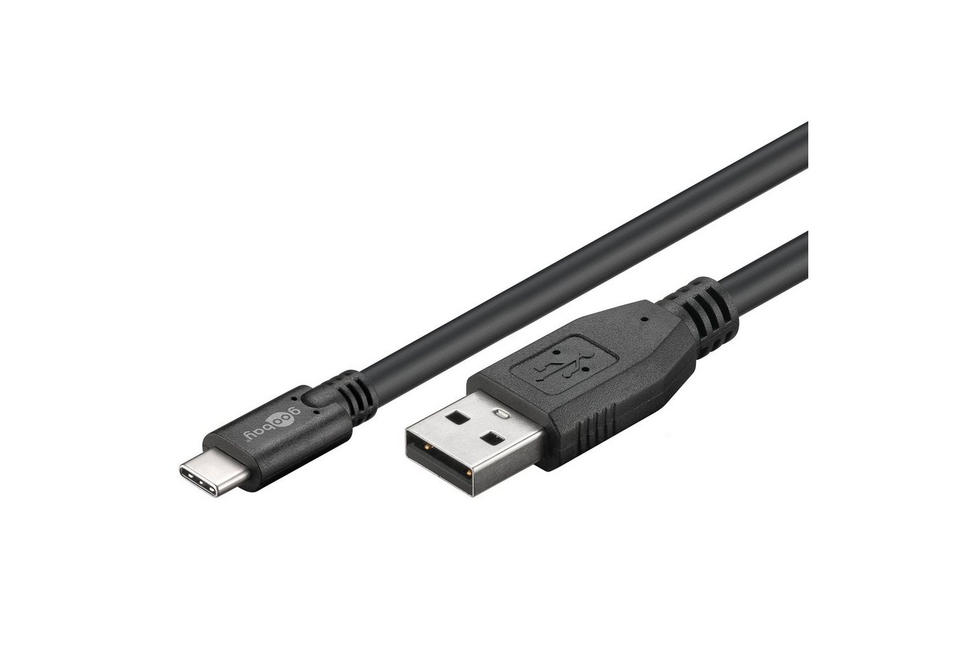 Goobay USB-C auf USB-A Kabel USB 2.0 USB-Kabel, USB Typ A, USB-C (180 cm), High-Speed-Datenübertragung bis 480 Mbit/s von Goobay