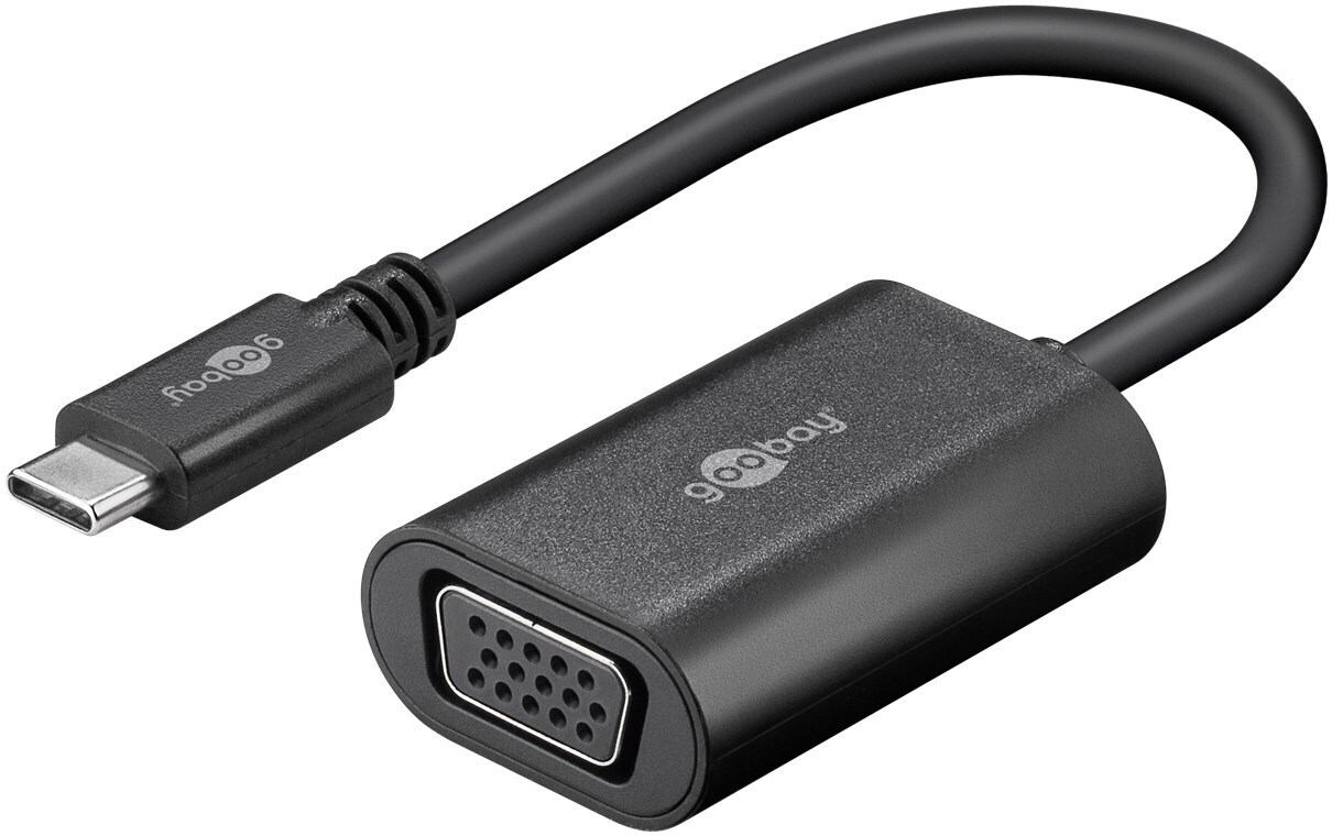 Goobay USB-C auf VGA Adapter [USB-C™, VGA-Buchse] von Goobay
