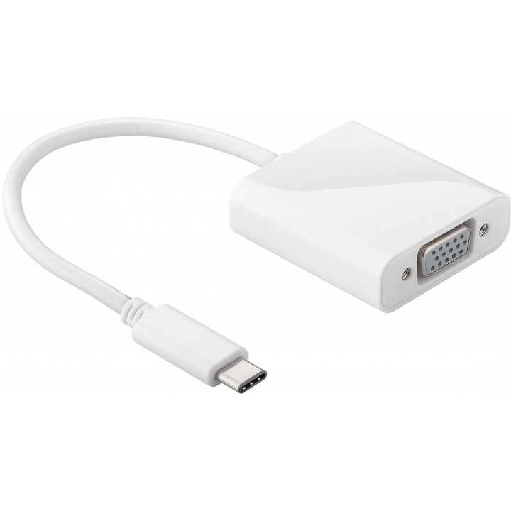 Goobay USB Typ-C (3.1) Adapter [USB Typ-C Stecker > VGA-Buchse] von Goobay