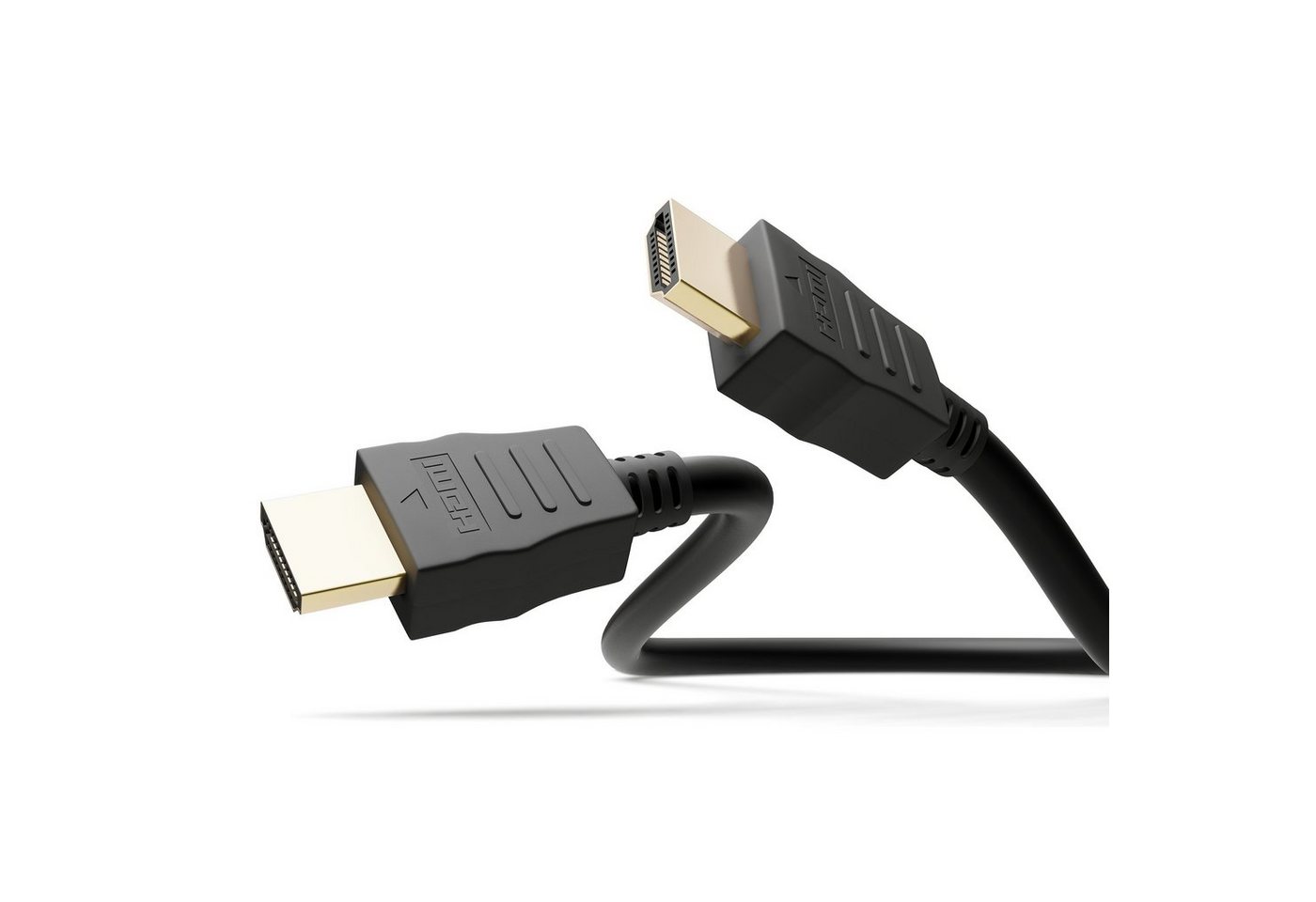 Goobay Ultra High-Speed HDMI Kabel mit Ethernet 8K zertifiziert HDMI-Kabel, HDMI Typ A, HDMI Typ A (50 cm), HDMI Zertifizierung, 48 Gbit/s Datenrate, 8K @ 60 Hz, Schwarz von Goobay