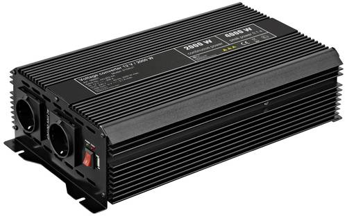 Goobay Wechselrichter SPW IT 2000W 12 V/DC - 230 V/AC, 5 V/DC Goobay Wechselrichter SPW IT 2000W 12 V/DC - 230 V/AC, 5 V/DC von Goobay