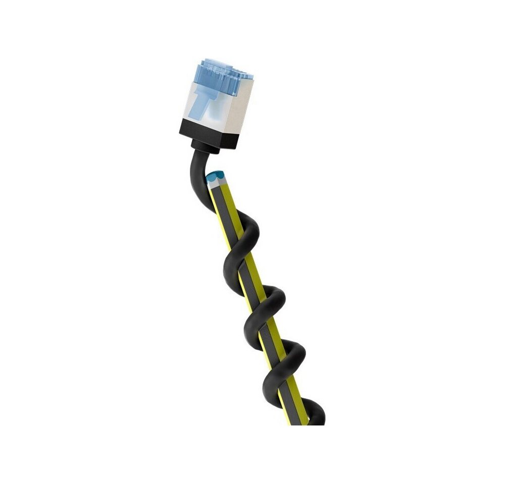 Goobay goobay Cat.6a Patchkabel slim, 15m, schwarz. Netzwerkkabel, RJ45, Ultraflexibles Design für optimale Platznutzung Goobay goobay Cat.6a Patchkabel slim, 15m, schwarz. Netzwerkkabel, RJ45, Ultraflexibles Design für optimale Platznutzung von Goobay