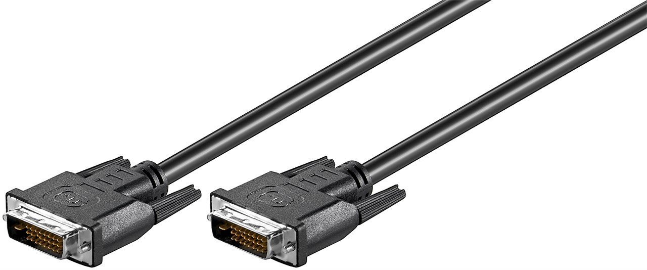 Goobay goobay DVI-D Kabel 1,8 m schwarz Netzwerk-Adapter von Goobay