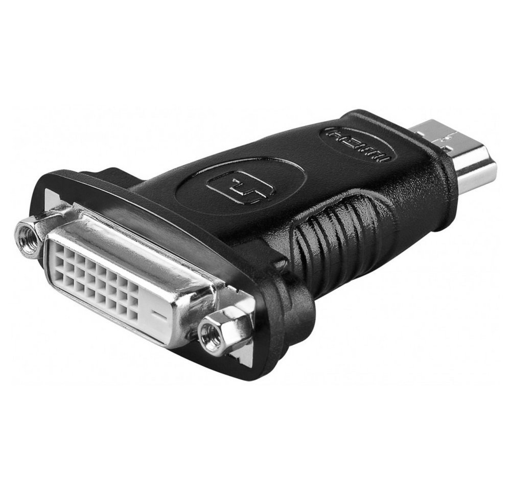 Goobay goobay DVI-D auf HDMI Adapter, schwarz Elektro-Kabel, DVI-D auf HDMI, Adapter DVI-D auf HDMI, CO2-neutraler Versand Goobay goobay DVI-D auf HDMI Adapter, schwarz Elektro-Kabel, DVI-D auf HDMI, Adapter DVI-D auf HDMI, CO2-neutraler Versand von Goobay