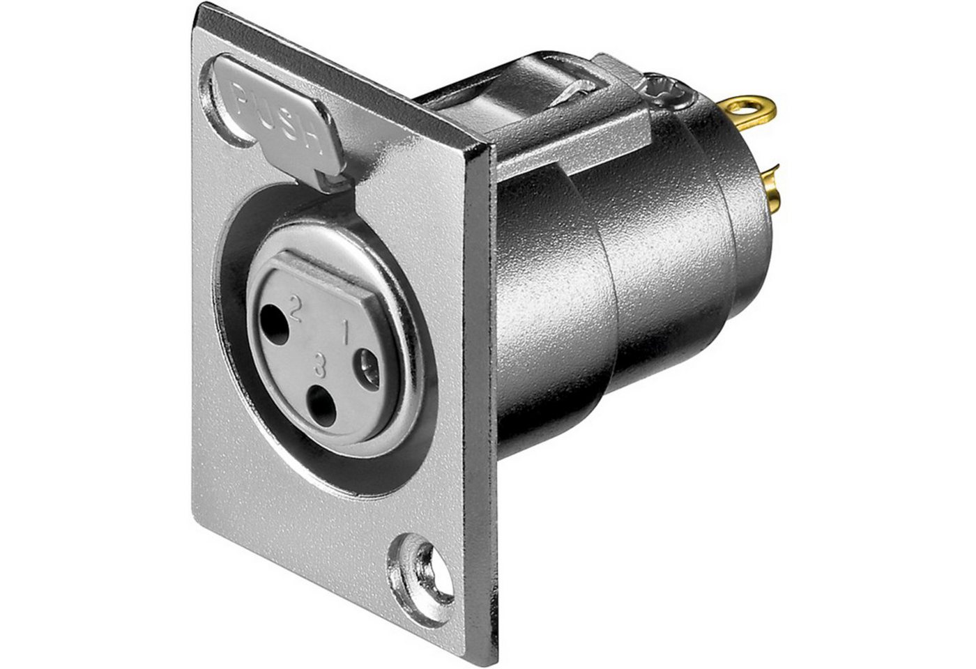 Goobay goobay Mikrofon-Einbaubuchse, 3Pin, Audio-Kabel Goobay goobay Mikrofon-Einbaubuchse, 3Pin, Audio-Kabel von Goobay