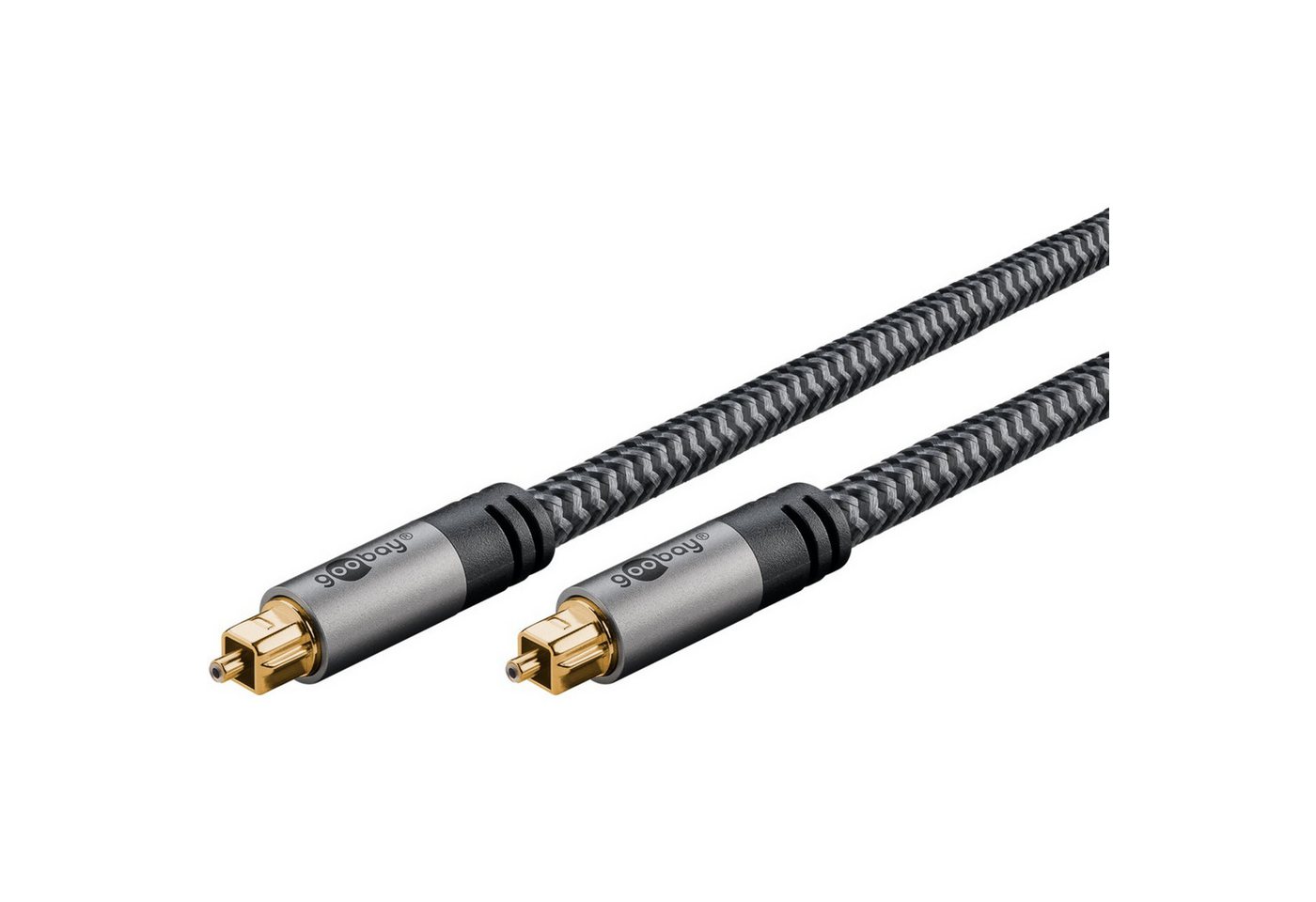 Goobay goobay Plus Toslink-Kabel, (1 Meter) Audio-Kabel von Goobay
