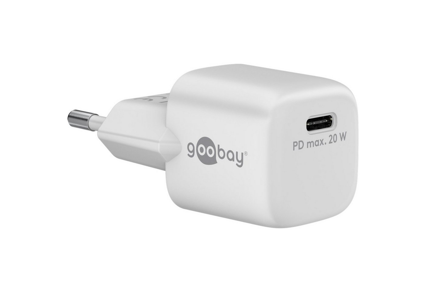 Goobay goobay USB-C Schnellladegerät Nano, PD, GaN, 20 USB-Ladegerät Goobay goobay USB-C Schnellladegerät Nano, PD, GaN, 20 USB-Ladegerät von Goobay