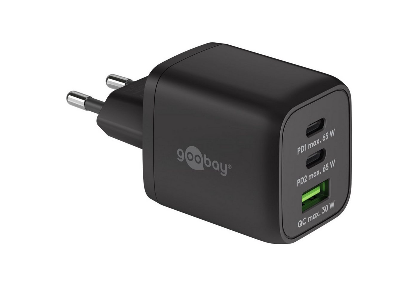 Goobay goobay USB-C Schnellladegerät Nano, PD, GaN, 65 USB-Ladegerät Goobay goobay USB-C Schnellladegerät Nano, PD, GaN, 65 USB-Ladegerät von Goobay