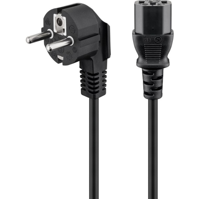 Kaltgeräte-Anschlusskabel C13 > Schutzkontakt-Stecker Kaltgeräte-Anschlusskabel C13 > Schutzkontakt-Stecker von Goobay