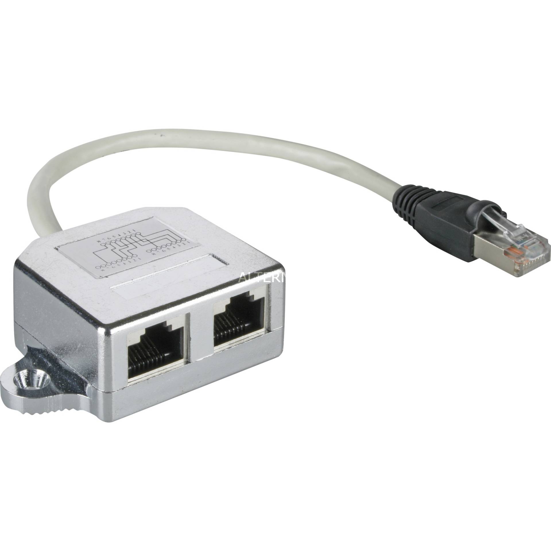 LAN-Kabel-Verteiler (Netzwerkdoppler), Y-Adapter 68908 von Goobay
