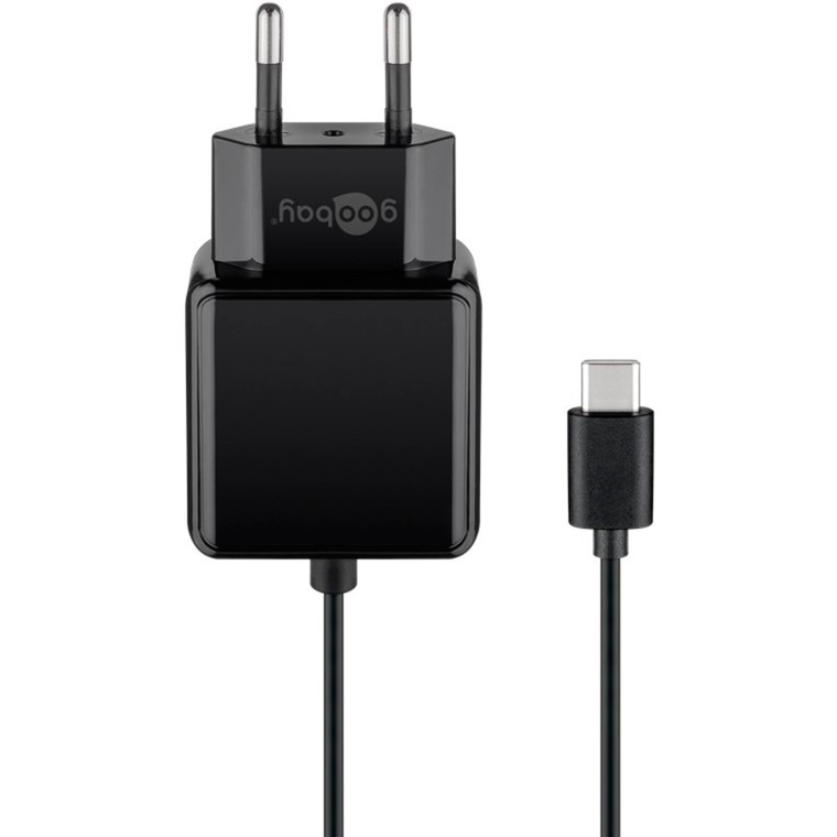 Ladegerät mit 1,5m USB-C Anschlusskabel 3,0A (15W) von Goobay