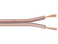 Lautsprecherkabel Transparent CCA - 25m Lautsprecherkabel Transparent CCA - 25m von Goobay