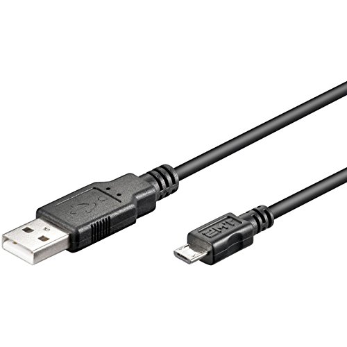 MUSIC STORE Basic Standard USB 2.0 Kabel, 1m, A-St. zu Micro USB, Knickschutz, Hochwertige Qualität, Studio und Heimgebrauch, Unverzichtbares Musikzubehör MUSIC STORE Basic Standard USB 2.0 Kabel, 1m, A-St. zu Micro USB, Knickschutz, Hochwertige Qualität, Studio und Heimgebrauch, Unverzichtbares Musikzubehör von Goobay