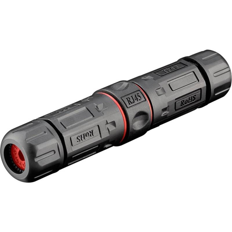 Outdoor (IP68) RJ45 Cat.6 Modularkupplung/Verbinder STP von Goobay