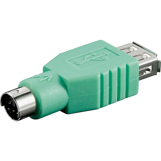 USB 2.0 Adapter, USB-A Buchse > Mini-DIN 6-Stecker (PS/2) von Goobay