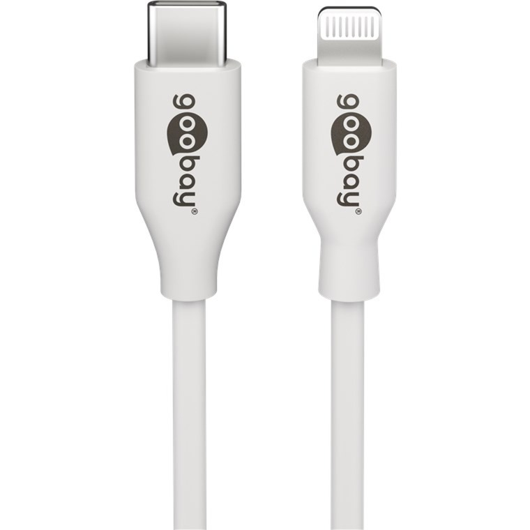 USB 2.0 Adapterkabel, USB-C Stecker > Lightning Stecker USB 2.0 Adapterkabel, USB-C Stecker > Lightning Stecker von Goobay