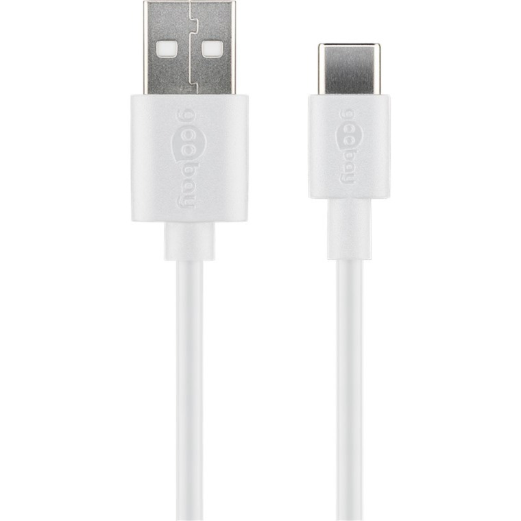 USB 2.0 Kabel, USB-A Stecker > USB-C Stecker von Goobay