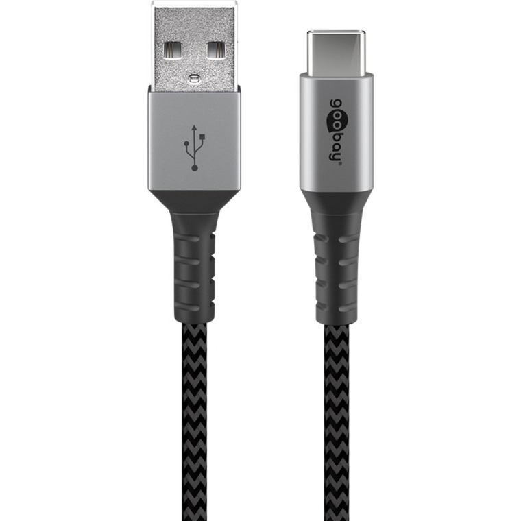 USB 2.0 Kabel, USB-A Stecker > USB-C Stecker von Goobay