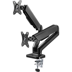 goobay Monitor-Halterung 58531 schwarz für 2 Monitore, Tischbohrung, Tischklemme goobay Monitor-Halterung 58531 schwarz für 2 Monitore, Tischbohrung, Tischklemme von Goobay