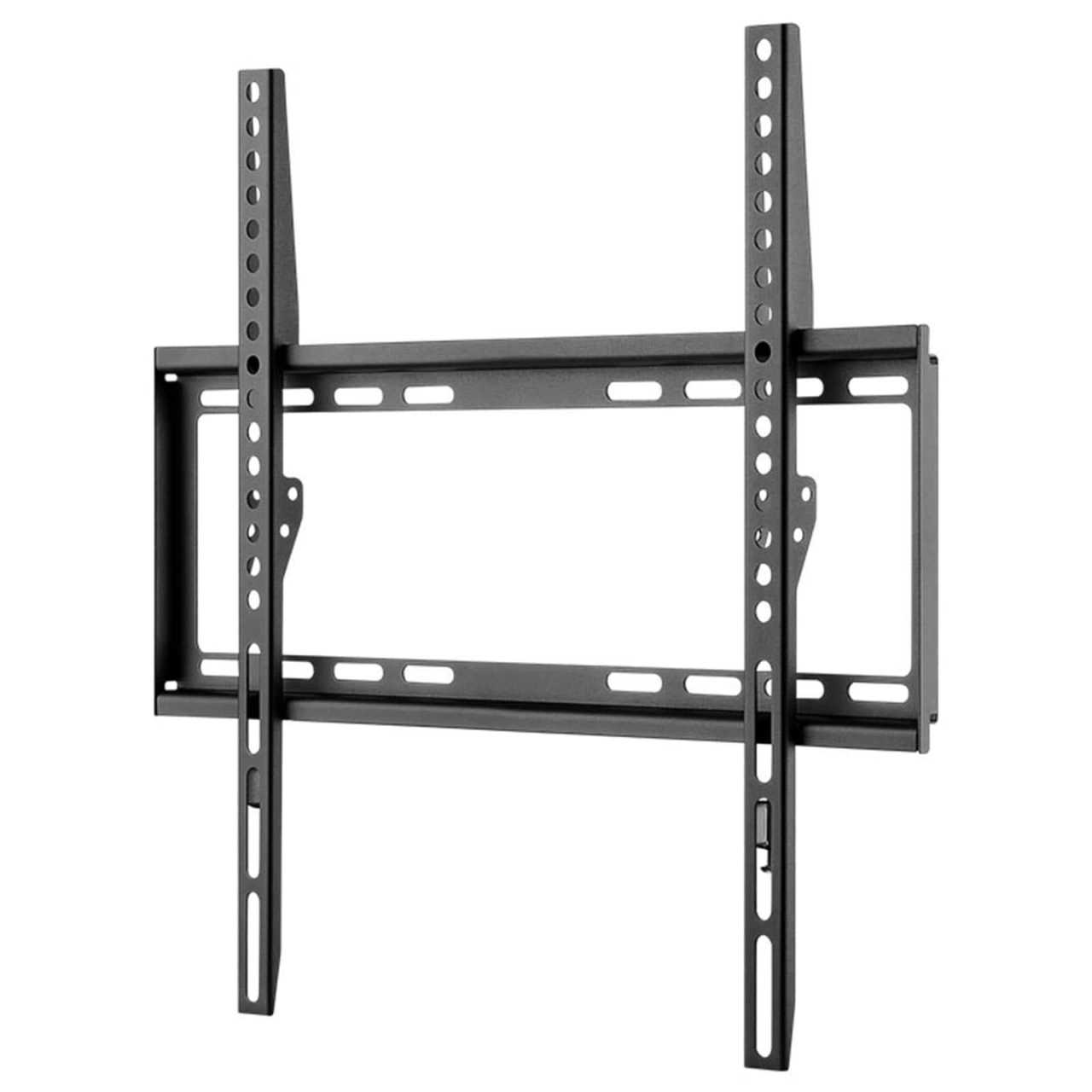 goobay TV-Wandhalterung Basic FIXED (M) für Fernseher 32–55 Zoll (81-140 cm) max. bis 35kg Schwarz von Goobay