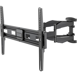 goobay TV-Wandhalterung Basic FULLMOTION (L) schwarz von Goobay