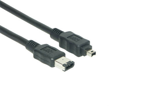 Anschlusskabel FireWire IEEE1394a 6/4, schwarz, 3m Anschlusskabel FireWire IEEE1394a 6/4, schwarz, 3m von Good Connections