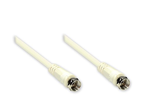 Antennenkabel F-Stecker an F-Stecker, 1,0m, Good Connections® von Good Connections