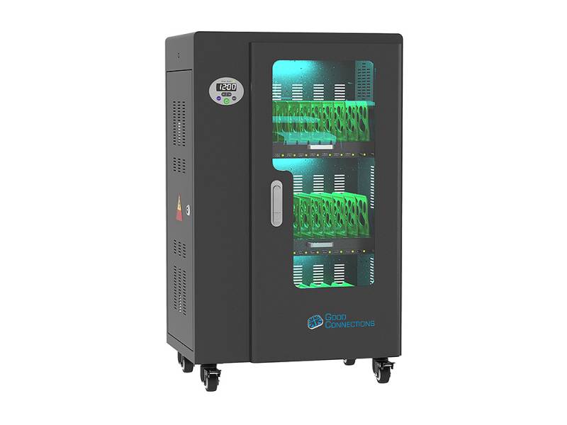 Good Connections® ANTARES T30S Tablet-Ladewagen, UV-C Desinfektion, Sync-Funktion, schwarz von Good Connections