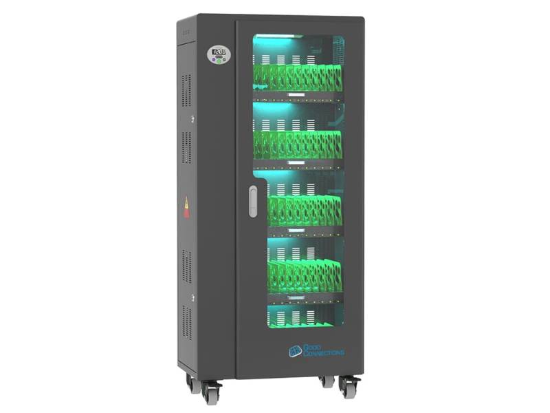 Good Connections® ANTARES T65S Tablet-Ladewagen , UV-C Desinfektion, Sync-Funktion, schwarz von Good Connections