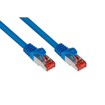 Good Connections 0,25m RNS Patchkabel CAT6 S/FTP PiMF blau von Good Connections