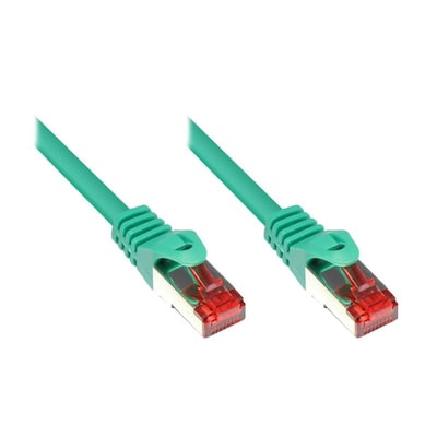 Good Connections 1,0m RNS Patchkabel CAT6 S/FTP PiMF grün von Good Connections