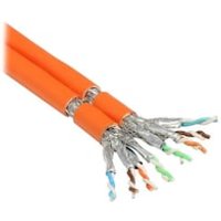 Good Connections 100m Verlegekabel Cat.7 Duplex S/FTP, PiMF orange Good Connections 100m Verlegekabel Cat.7 Duplex S/FTP, PiMF orange von Good Connections