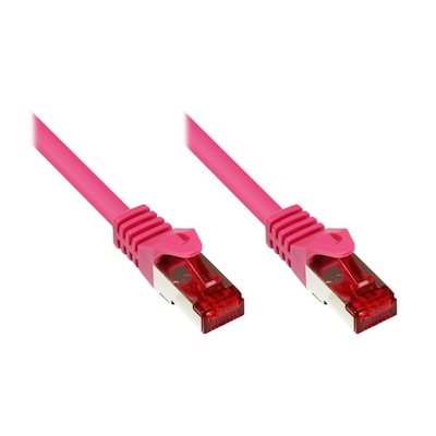 Good Connections 2,0m RNS Patchkabel CAT6 S/FTP PiMF magenta von Good Connections