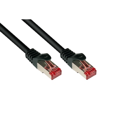 Good Connections 25m RNS Patchkabel CAT6 S/FTP PiMF schwarz von Good Connections